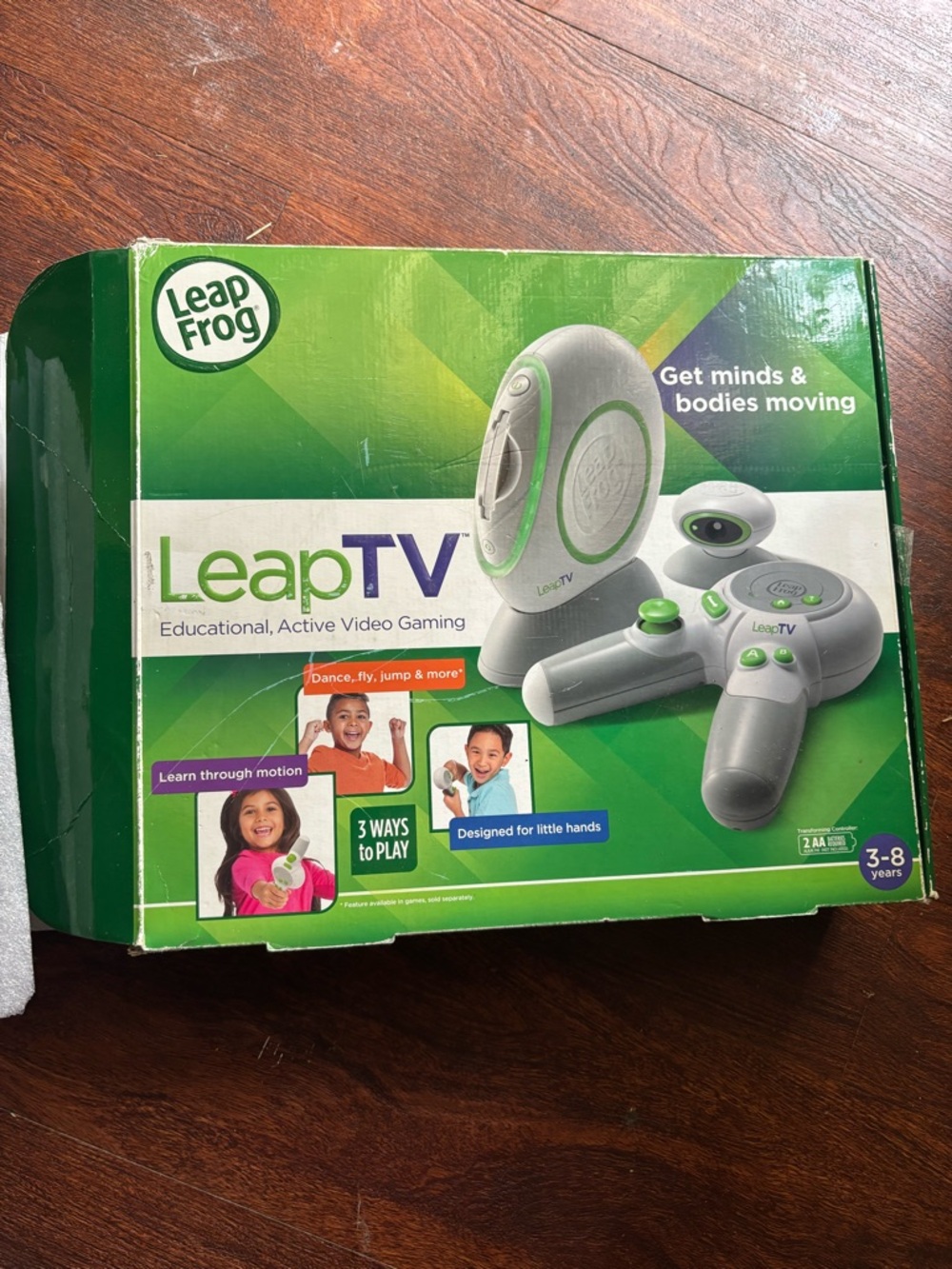 LeapFrog LeapTV Kids Educational Video Game System - Green/Gray